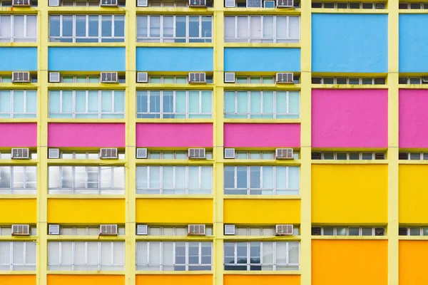 Colorful Facade Building Royalty Free Stock Photos