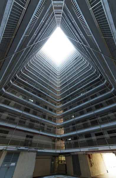 Екстер Державного Майна Гонконзі Будуючи Абстрактне Тло — стокове фото