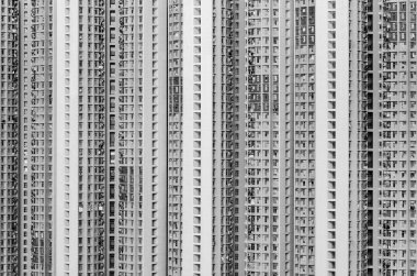 Hong Kong 'daki kamu mallarının yüksek binası.