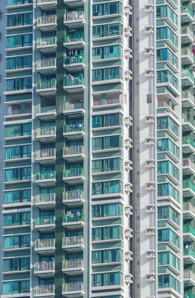 Alto Edificio Residenziale Nella Città Hong Kong — Foto Stock