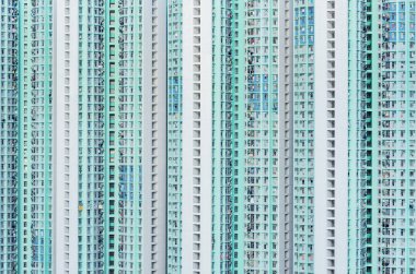 Hong Kong 'daki kamu mallarının yüksek binası.