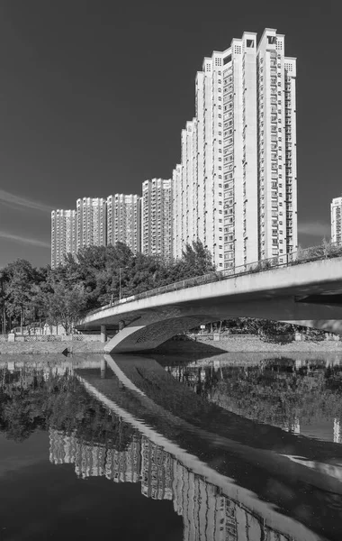 香港的高层住宅楼宇 — 图库照片