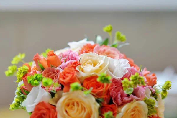 Bouquet Sposa Bellissimo Bouquet Sposa Colorato — Foto Stock