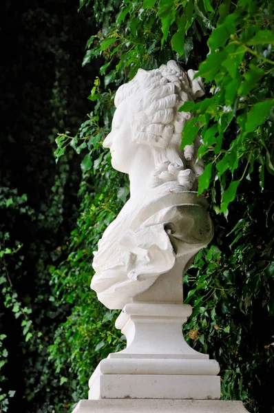 Sculptuur Het Park Van Slot Linderhof Paleis — Stockfoto