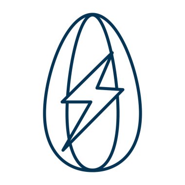 Ayçiçeği tanecikli ve yıldırımlı vektör ana hatları. Atıştırmanın enerji değeri. Sembol, beyaz arkaplanda izole edilmiş işaret illüstrasyonu imzala