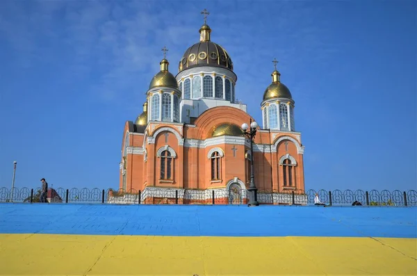 Katedral Pokrovsky Kudus Salah Satu Yang Termuda Dan Pada Saat — Stok Foto