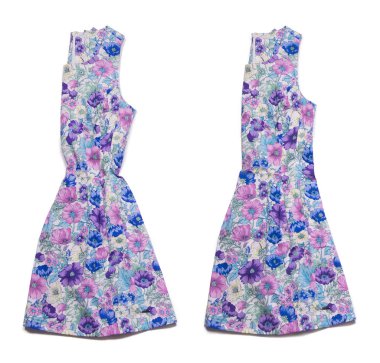 Yazlık elbise iki Angles