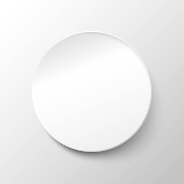 Beyaz kağıt daire arka plan