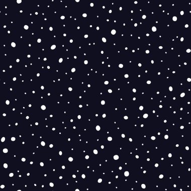 Düşen kar sorunsuz nokta deseni