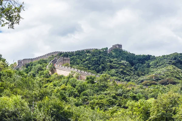 Vista de la gran pared de China — Foto de Stock