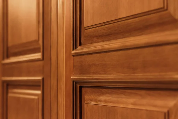 A fából készült ajtó részei — Stock Fotó