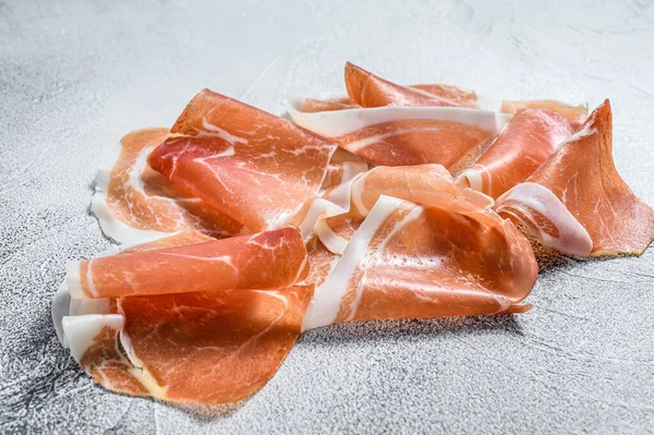 Prosciutto Crudo Pointed Ham 위에서 — 스톡 사진