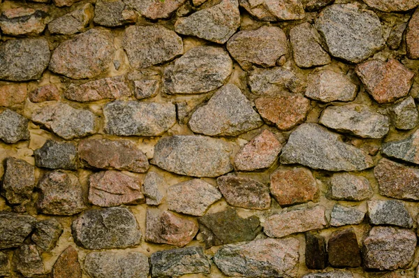 Масонство Старая Кладка Стена Построена Камня Архитектурная Фактура Строительный Камень — стоковое фото