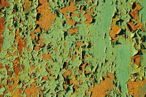 Struktura Staré Poškozené Barvy Železe Struktura Toho Starého Kovu Rust — Stock fotografie
