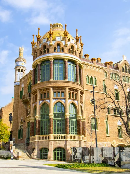 Старий Модерністська Будівля Барселона Іспанія — стокове фото