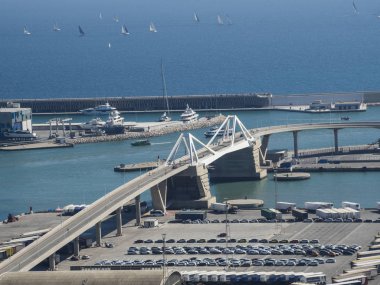 Köprü liman Barcelona, İspanya
