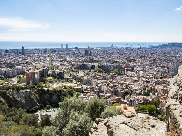 Повітряний Вид Барселони — стокове фото