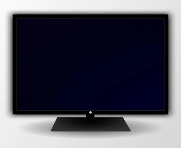 Moderner Fernsehbildschirm. — Stockvektor