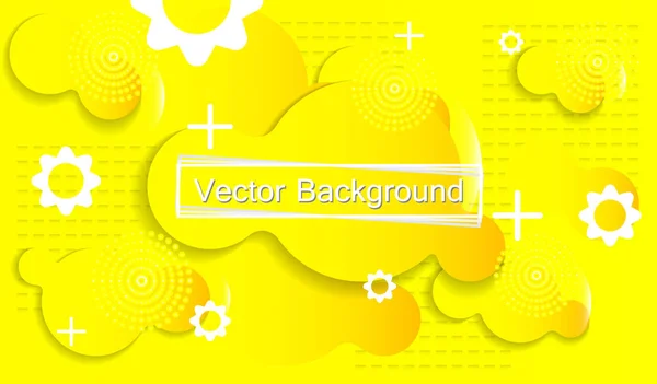 Liquid dynamic background for web sites, landing page or business presentation. — Stock Vector