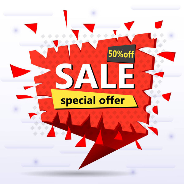 Super Sale and special offer.Vector illustration. 
