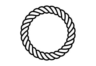 Fırçalar ipler desen. Arka plan üzerinde izole kesintisiz deniz ip ve zincir çizgili.