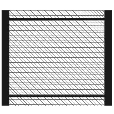 Basit renkli çit vektör simgesi eps10 resim