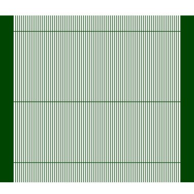 Basit renkli çit vektör simgesi eps10 resim