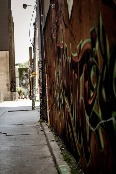 Graffiti Alley Torontóban — Stock Fotó