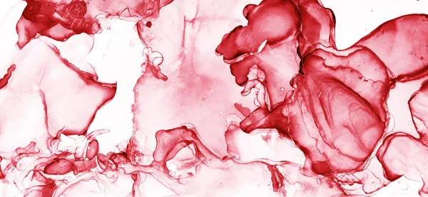 Background for Cards Marble. Crimson and Light Pigment. Blood fluid. Fog splash. Smoke Stains Gouache Blur. Alcohol Ink Spray. Contrast Smoke Alcohol Ink Texture.