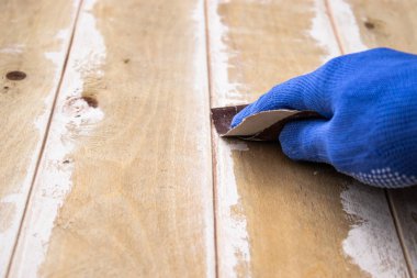 Zımpara kağıdı tahta losyonları. Boya öncesi taşlama panoları.