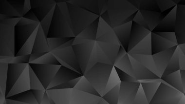 İşletmeniz için Trendy Düşük Poli Koyu Arka Plan