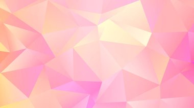 Trendy Üçgen Tasarım. Abstact Pembe Kuvars Bg