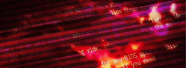 Abstract Vector Red Background. Malware, ou Hack Attack Concept — Vetor de Stock