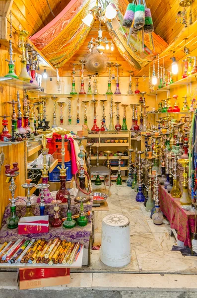 Jerusalém Israel Agosto 2016 Hookahs Para Venda Bairro Muçulmano Cidade — Fotografia de Stock