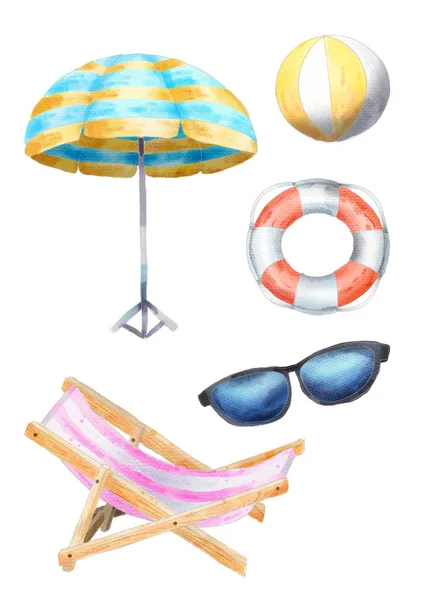 Element Van Het Strand Object Zomer Concept Voor Unieke Decoratie — Stockfoto