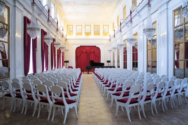 San Petersburg Rusia Abril 2017 Museo Estatal Teatro Música San Fotos de stock libres de derechos