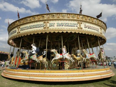 Fuar Roundabout tahrik Buhar