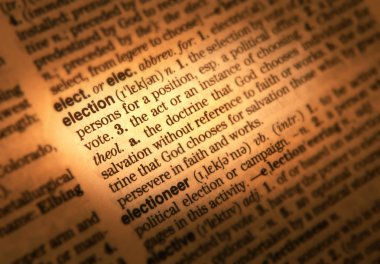 Word seçim tanımını gösteren sözlük sayfası kapat