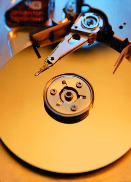 Computer Hard Disc Drive Close — Stock Photo, Image