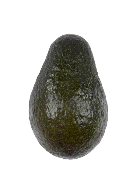 Avocado Pear Isolado Branco Volta — Fotografia de Stock