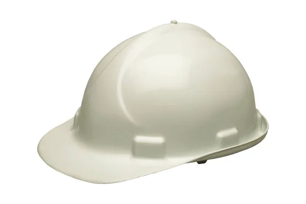 Безпечний шолом на білому тлі — стокове фото