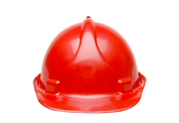 Защитный шлем на белом фоне — стоковое фото