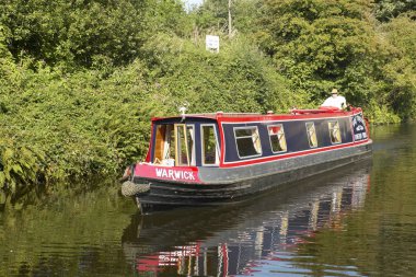Canal Mavna Salterhebble Lock, Yorkshire, İngiltere