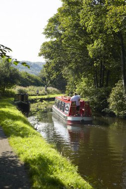 Kanal Mavna Salterhebble Kilit Yorkshire İngiltere
