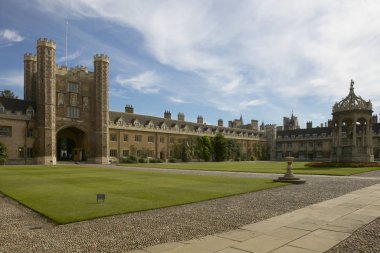 Büyük Mahkeme Trinity College Cambridge İngiltere