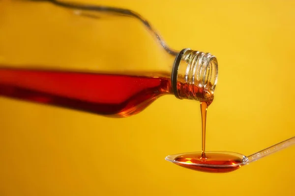 Tıp Pouing şişe plastik kaşık içine