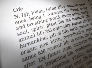 Eş anlamlılar sözlüğü Sayfa Yakın Çekim kelime yaşam tanımı gösteren