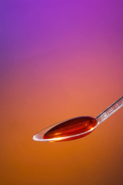 Tıp Pouing şişe plastik kaşık içine