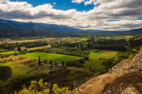 Valley Bolson Argentinian Patagonia Dng — Stock Photo, Image
