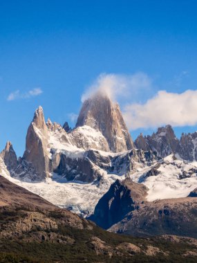 Fitz Roy dağ Güney Arjantin